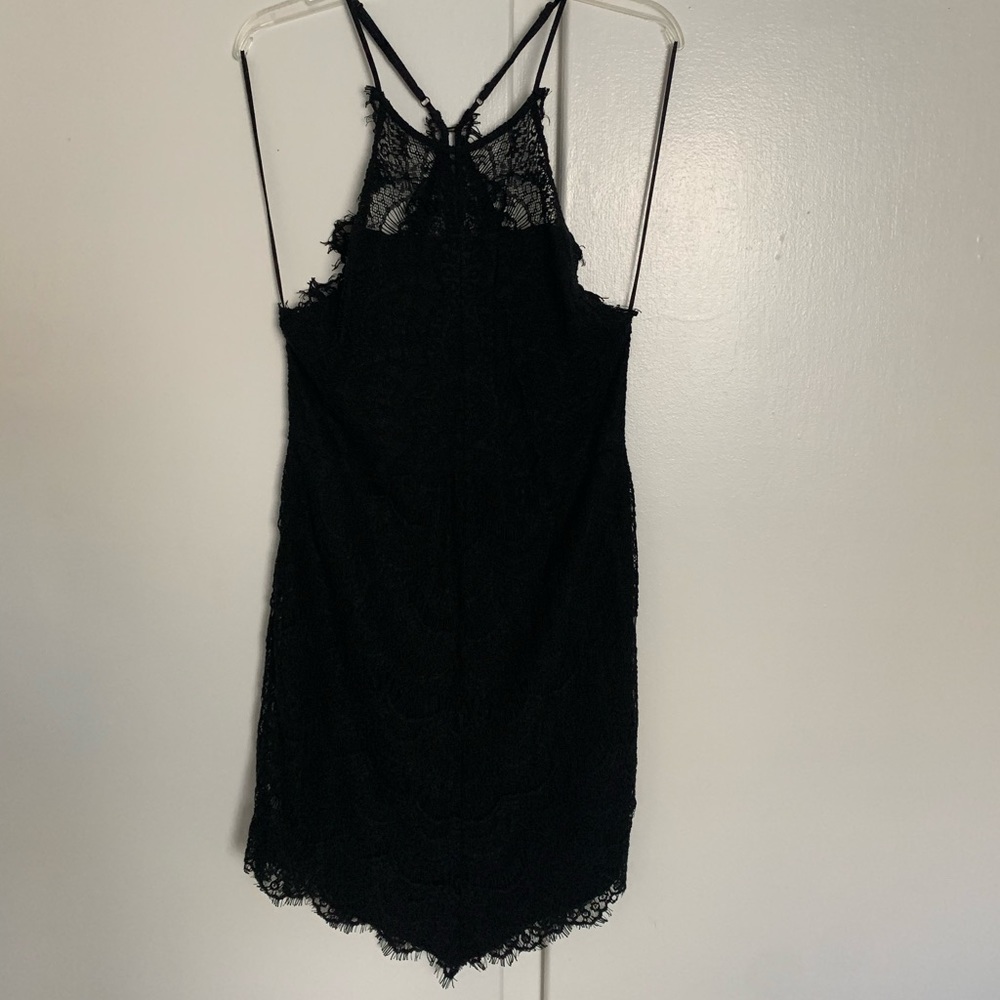Free People Black Lace Dress